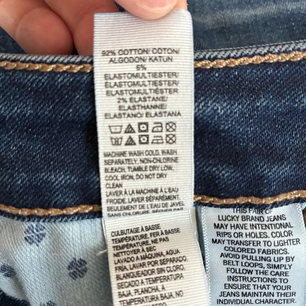 LUCKY BRAND Women's Skinny Lolita Jeans indigo size 0/25 - Picture 7 of 9